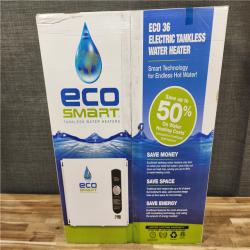 HOUSTON LOCATION - AS-IS (NEW) ECO36 TANKLESS ELECTRIC WATER HEATER