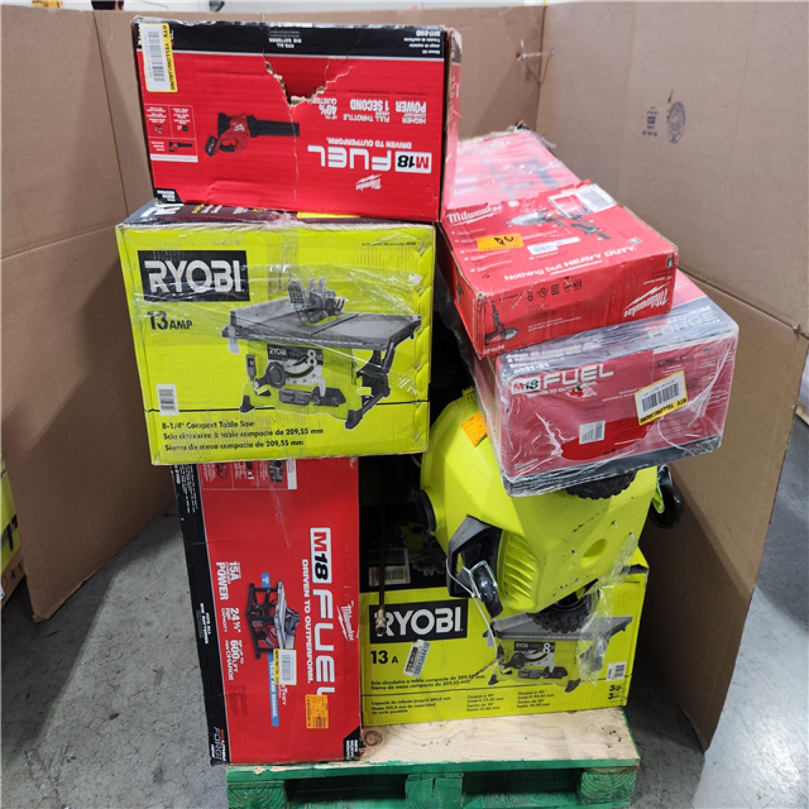 CALIFORNIA AS-IS TOOL PALLET