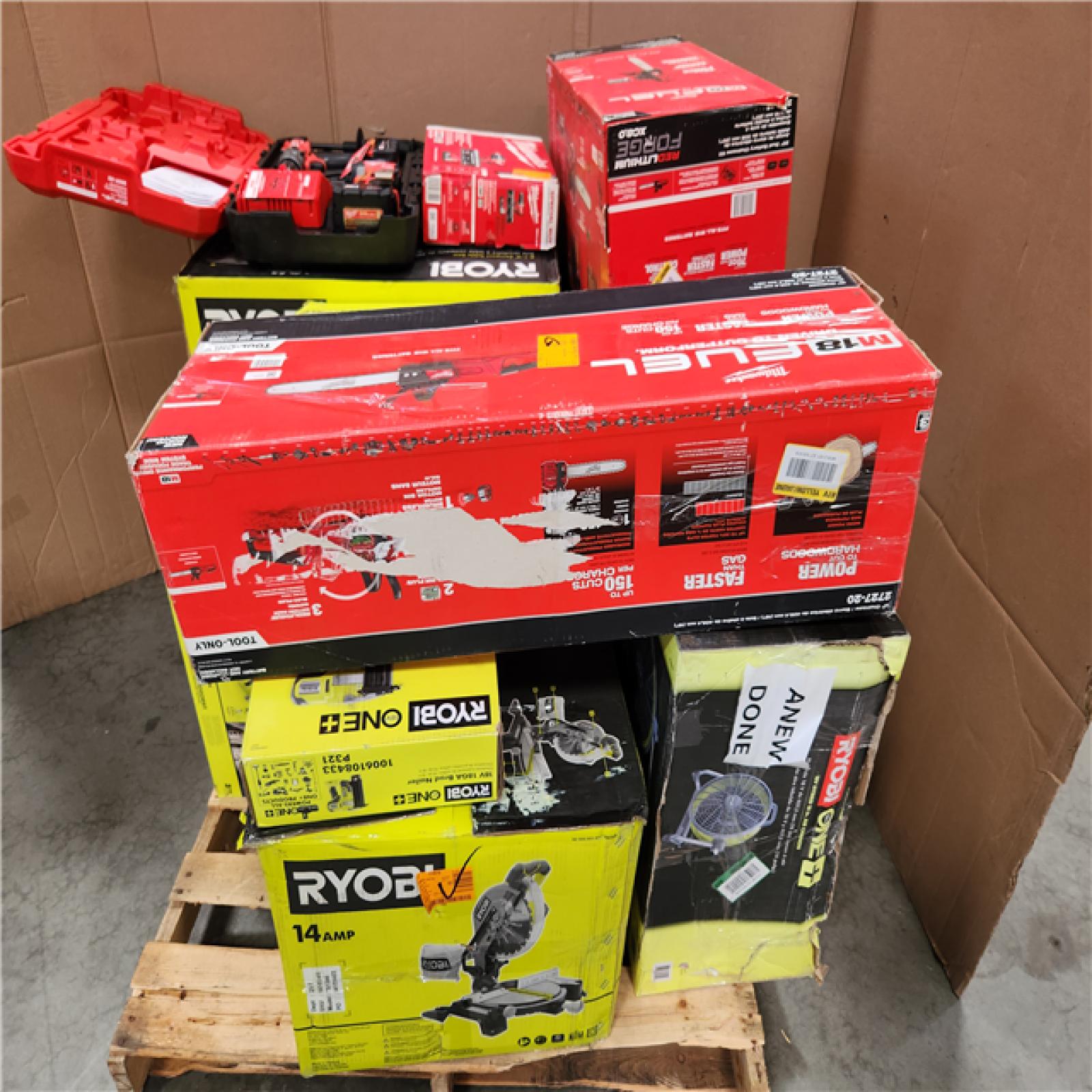 CALIFORNIA AS-IS TOOL PALLET