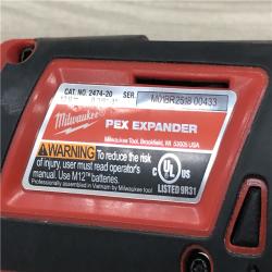 AS-IS Milwaukee M12 12V Lithium-Ion Cordless PEX Expansion Tool Kit