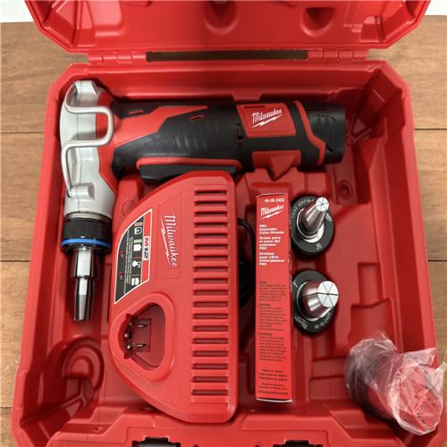 California NEW Milwaukee M12 Pex Expander Kit  Includes (2) Batteries  Charger & Hard Case