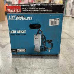 NEW! - Makita 18V X2 LXT Lithium-Ion (36V) Brushless Cordless 1.6 Gal. HEPA Filter Backpack Dry Vacuum (Tool-Only)