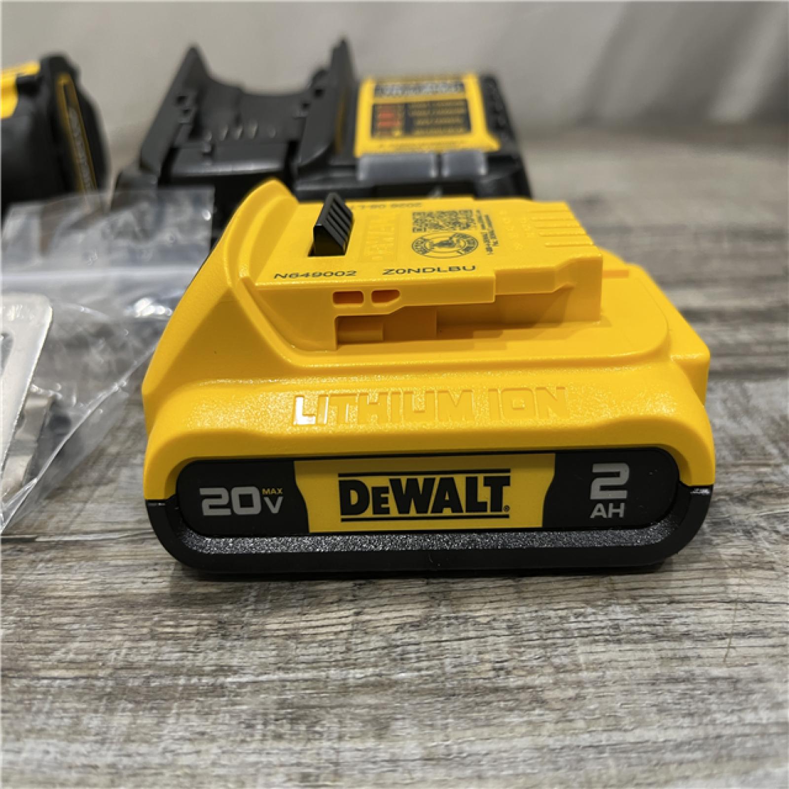 AS-IS DEWALT Atomic 20V Lithium-Ion Cordless Compact 1/2 in. Drill/Driver Kit