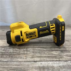 AS-IS DEWALT XR 20V Lithium-Ion Cordless Rotary Drywall Cut-Out Tool (Tool Only)