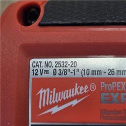 AS-IS Milwaukee 2532-20 M12 FUEL Uponor ProPEX PEX-a Cordless Tubing Expander (Tool Only)