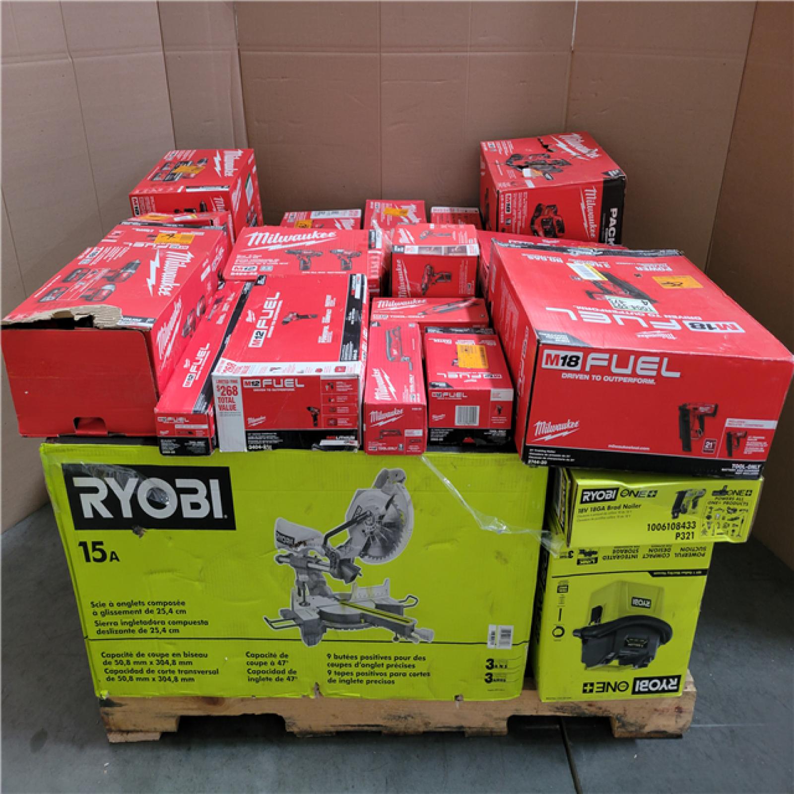 CALIFORNIA AS-IS TOOL PALLET