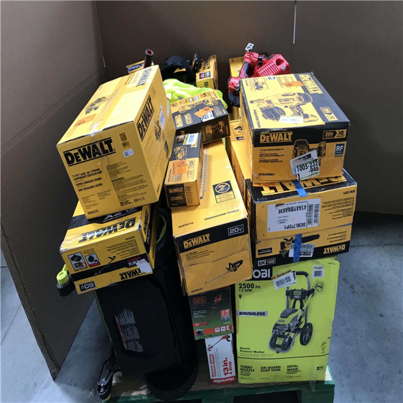 CALIFORNIA AS-IS TOOL PALLET