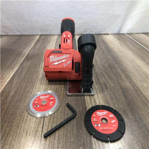 AS-IS Milwaukee FUEL 12V Lithium-Ion Brushless Cordless 3 in. Cut Off Saw (Tool-Only)