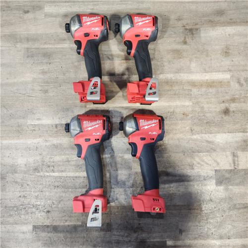 HOUSTON LOCATION - AS-IS (4) Milwaukee 2760-20 - M18 Fuel Surge 18V Cordless Drill/Driver (Tool-Only)