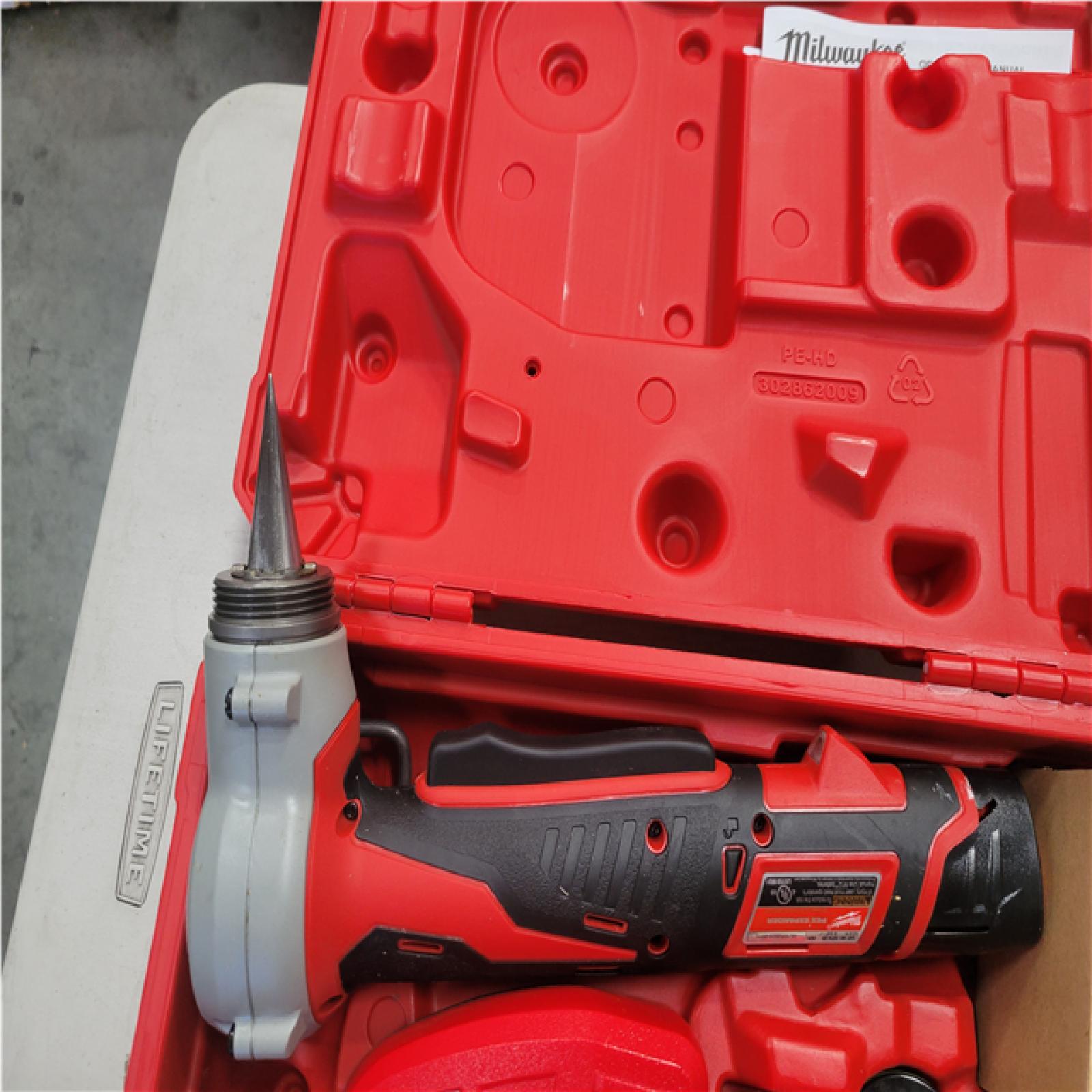 CALIFORNIA AS-IS MILWAUKEE M12 PEX EXPANDER KIT