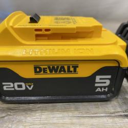 AS-IS DEWALT 20-Volt Maximum XR 5.0 Ah Battery Pack and Charger Kit