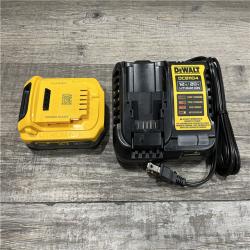 AS-IS DEWALT 20V MAX XR POWERSTACK Lithium-Ion Battery Starter Kit with 3.5Ah Battery and Charger