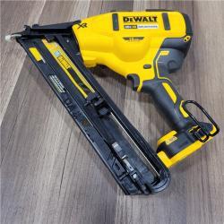 AS-IS DeWalt 20V MAX XR 15 Ga. Cordless 34 Deg Nailer Kit (Battery & Charger) 20 V