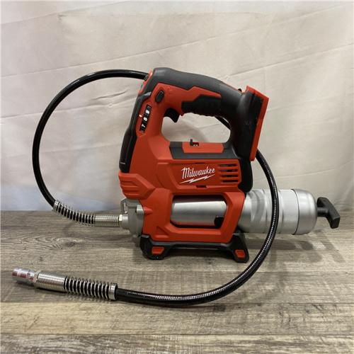 AS-IS Milwaukee 18V Lithium-Ion Cordless Grease Gun 2-Speed (Tool-Only)