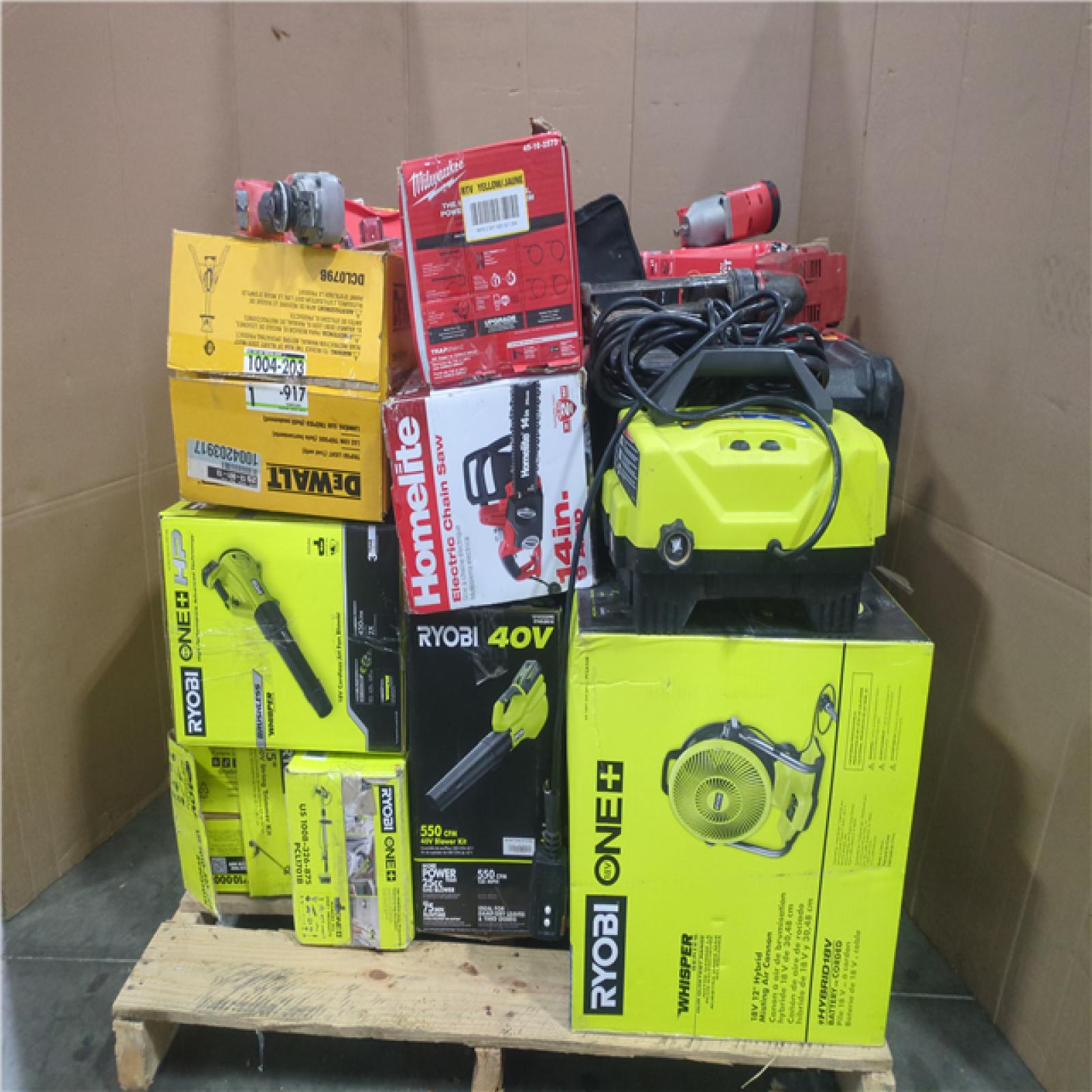 CALIFORNIA AS-IS TOOL PALLET