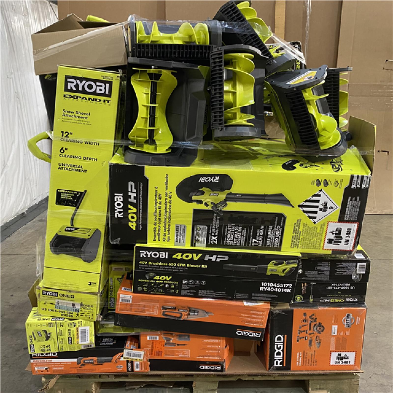 Houston Location AS IS - Tool Pallet