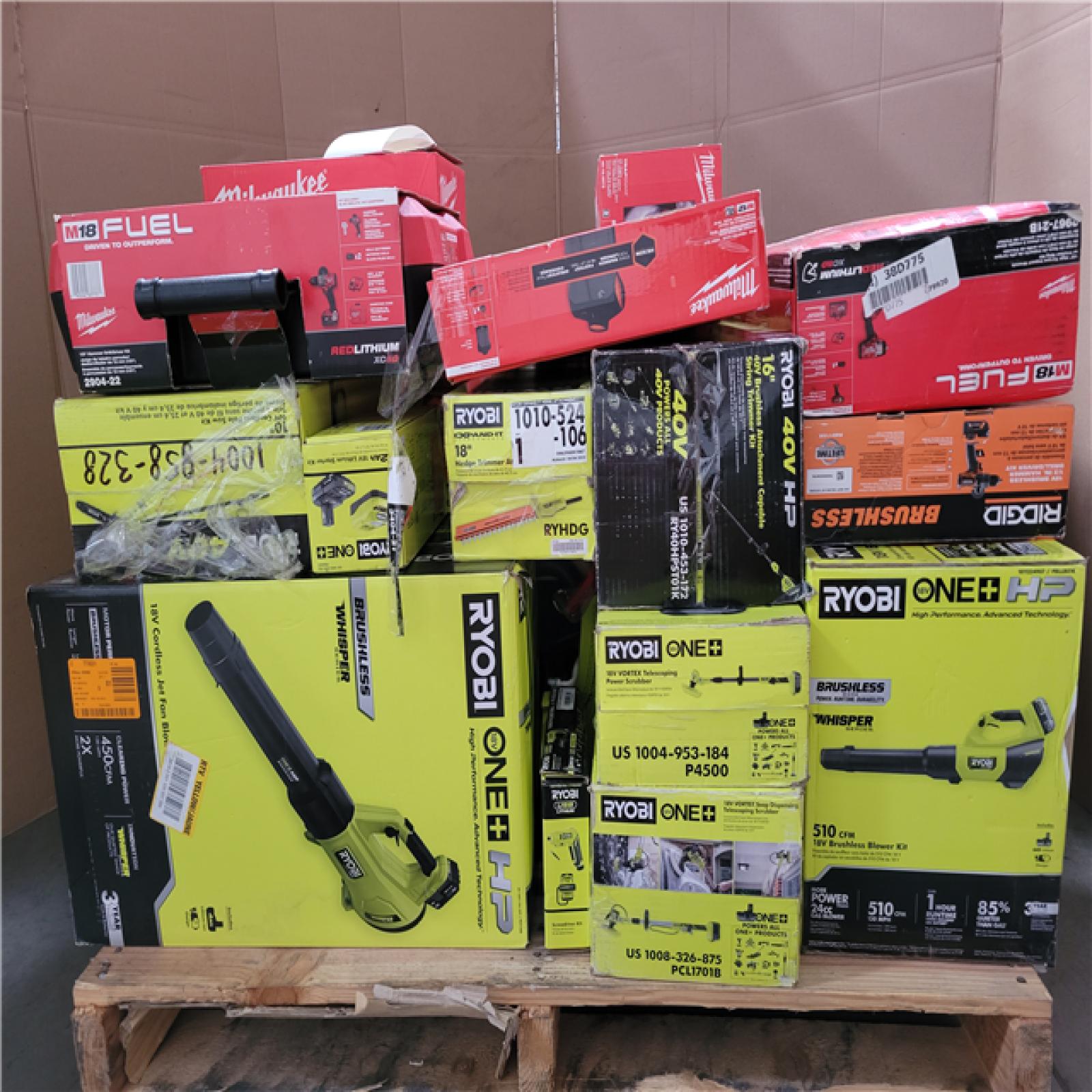 CALIFORNIA AS-IS TOOL PALLET