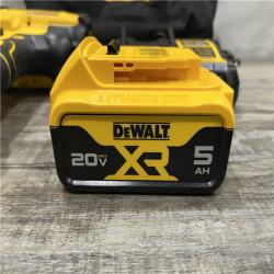 AS-IS DEWALT 20V MAX Lithium-Ion Cordless 1/2 in. Impact Wrench Kit