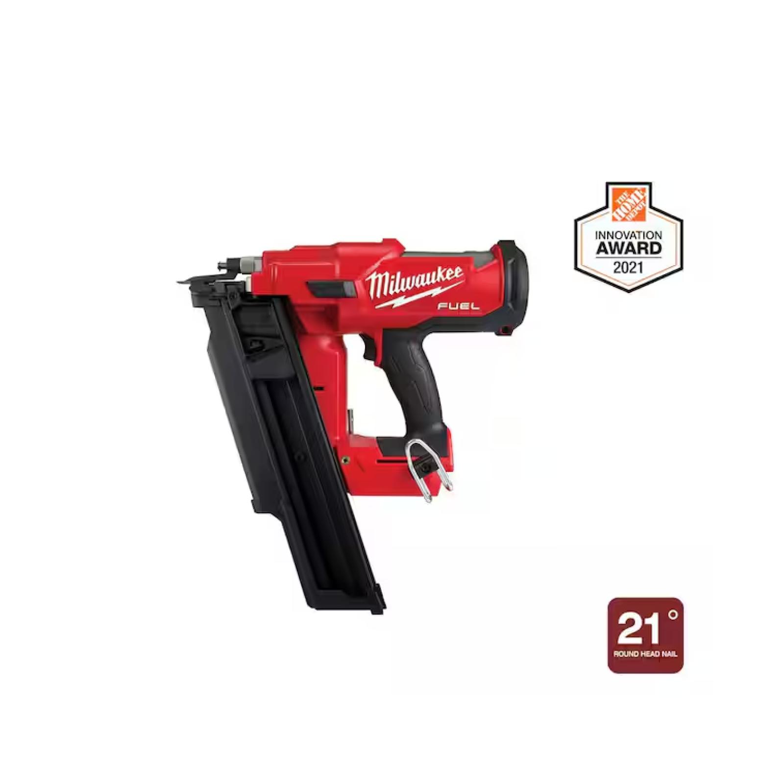 NEW! - Milwaukee M18 FUEL 3-1/2 in. 18-Volt 21-Degree Lithium-Ion Brushless Cordless Framing Nailer (Tool-Only)