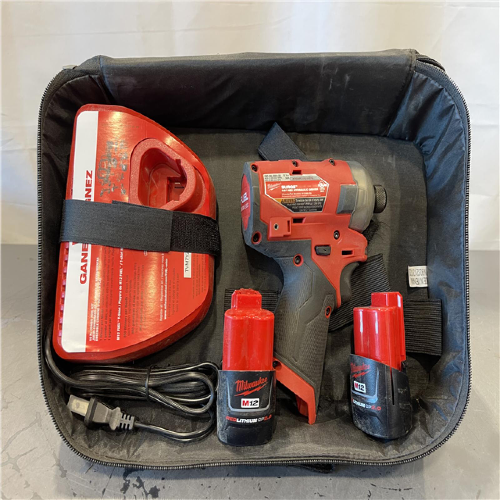 AS-IS - Milwaukee M12 FUEL SURGE 12V Lithium-Ion Brushless Cordless 1/4 in. Hex Impact Driver