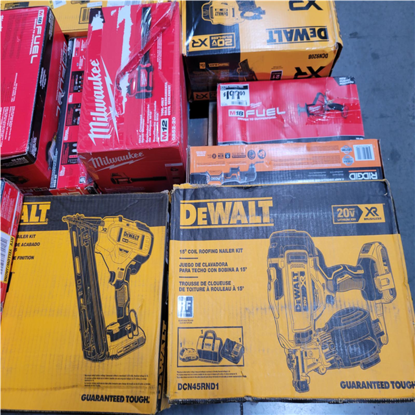 CALIFORNIA AS-IS TOOL PALLET