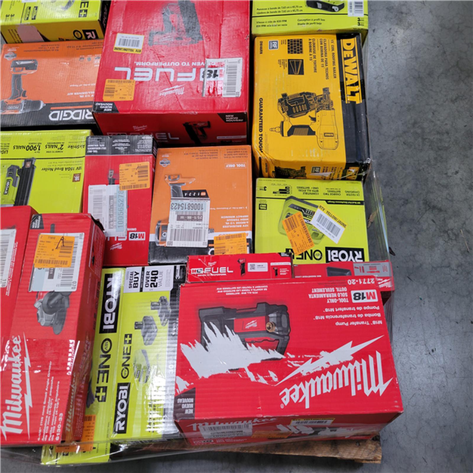 CALIFORNIA AS-IS TOOL PALLET