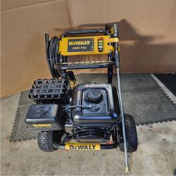 HOUSTON LOCATION - AS-IS (APPEARS LIKE NEW) DEWALT 4400 PSI 4.0 GPM Cold Water Gas Pressure Washer