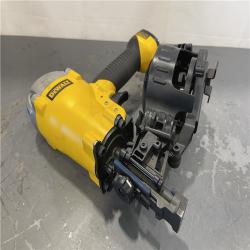AS-IS - DeWalt 1-3/4 in. 15 Degree Pneumatic Coil Roofing Nailer