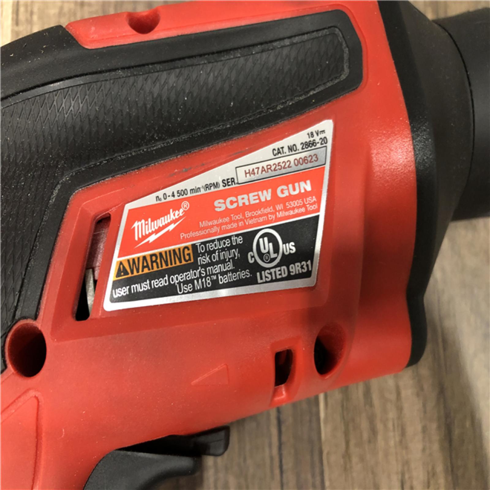 AS-IS Milwaukee FUEL 18V Lithium-Ion Brushless Cordless Drywall Screw Gun (Tool-Only)