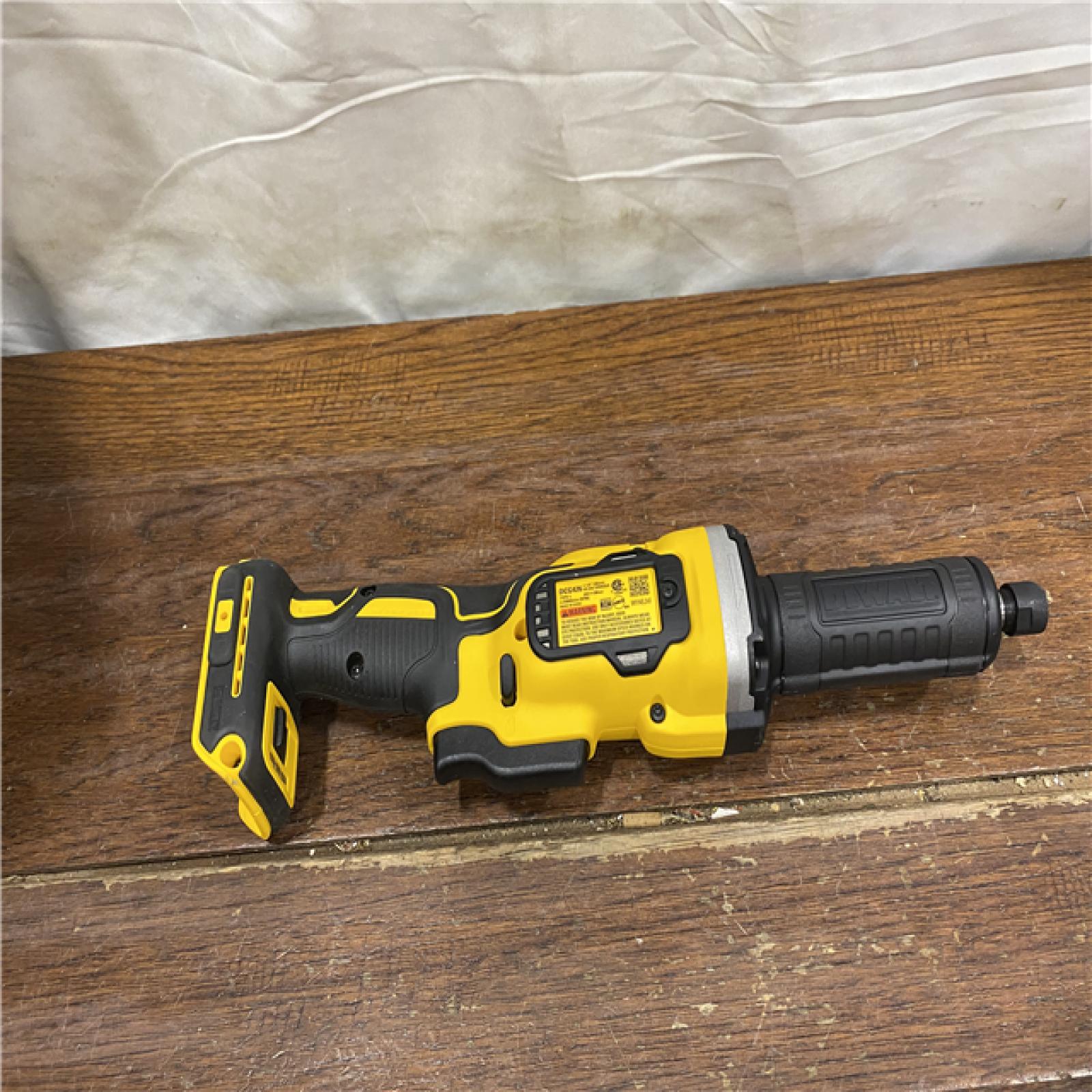 AS-IS DEWALT 20-Volt MAX XR Lithium-Ion Cordless Brushless 1-1/2 in. Variable Speed Die Grinder (Tool-Only)