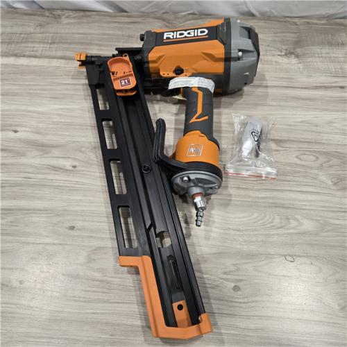 AS-IS Ridgid 21-Degree 3-1/2 in. Round-Head Framing Nailer