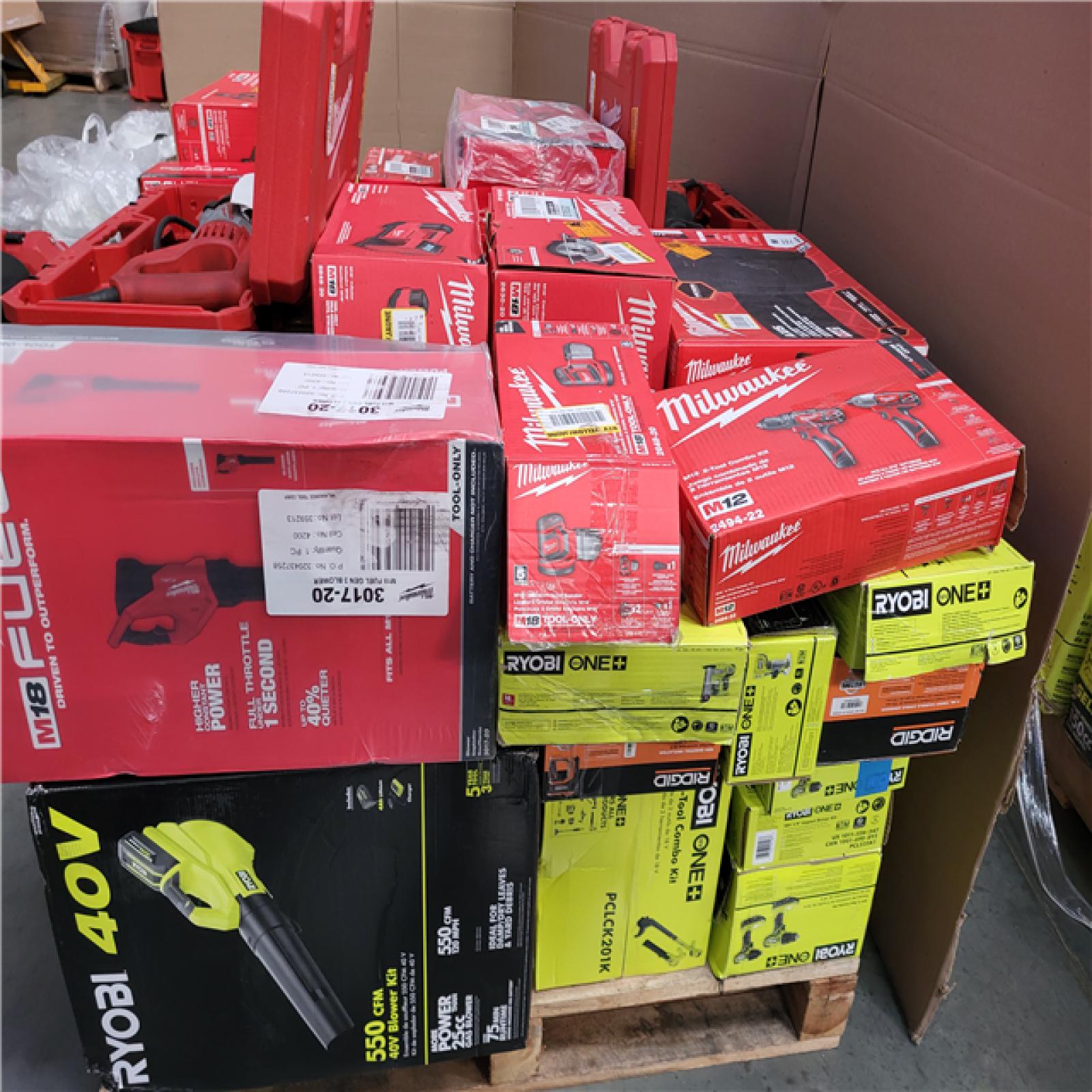 CALIFORNIA AS-IS TOOL PALLET