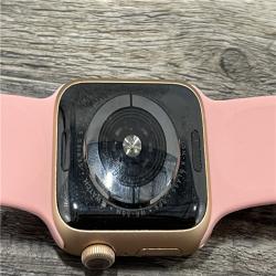 AS-IS  Apple Watch Series 5 GPS w/ 40MM Gold Case & Pink Sand Sport Band