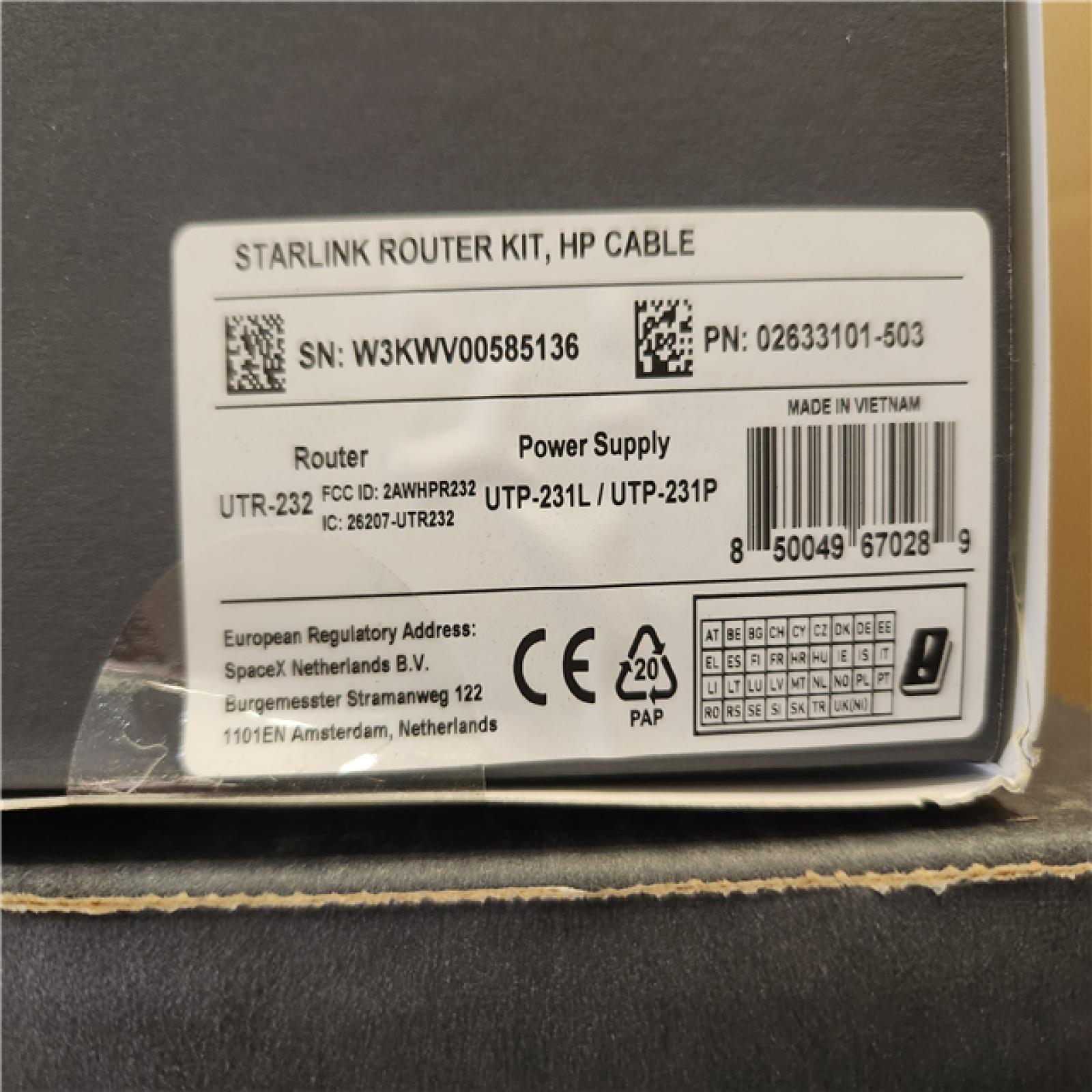 Phoenix NEW STARLINK High Performance Kit: High Speed  Low Latency Internet (SEALED)