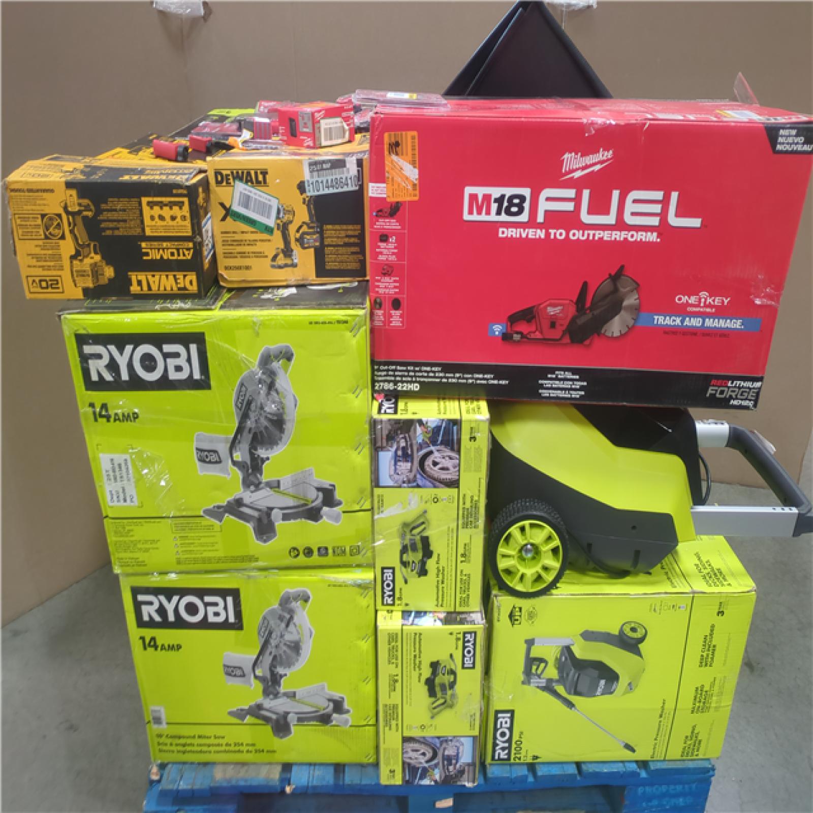 CALIFORNIA AS-IS TOOL PALLET