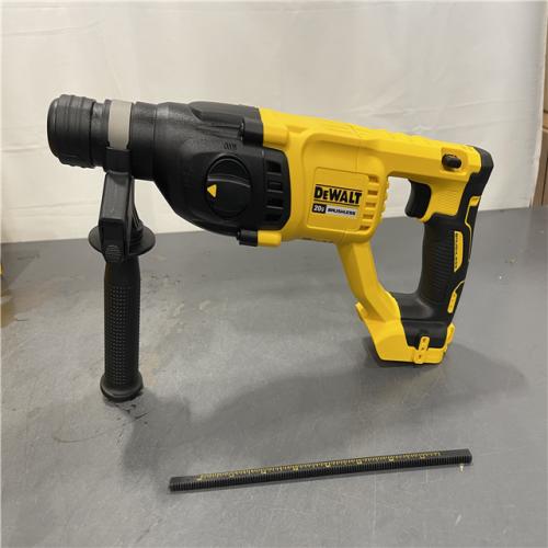 AS-IS - DeWalt 20V MAX Cordless Brushless 1 in. SDS Plus D-Handle Concrete and Masonry Rotary Hammer