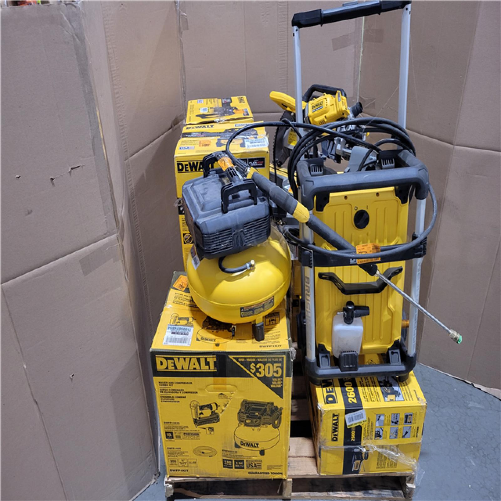CALIFORNIA AS-IS TOOL PALLET