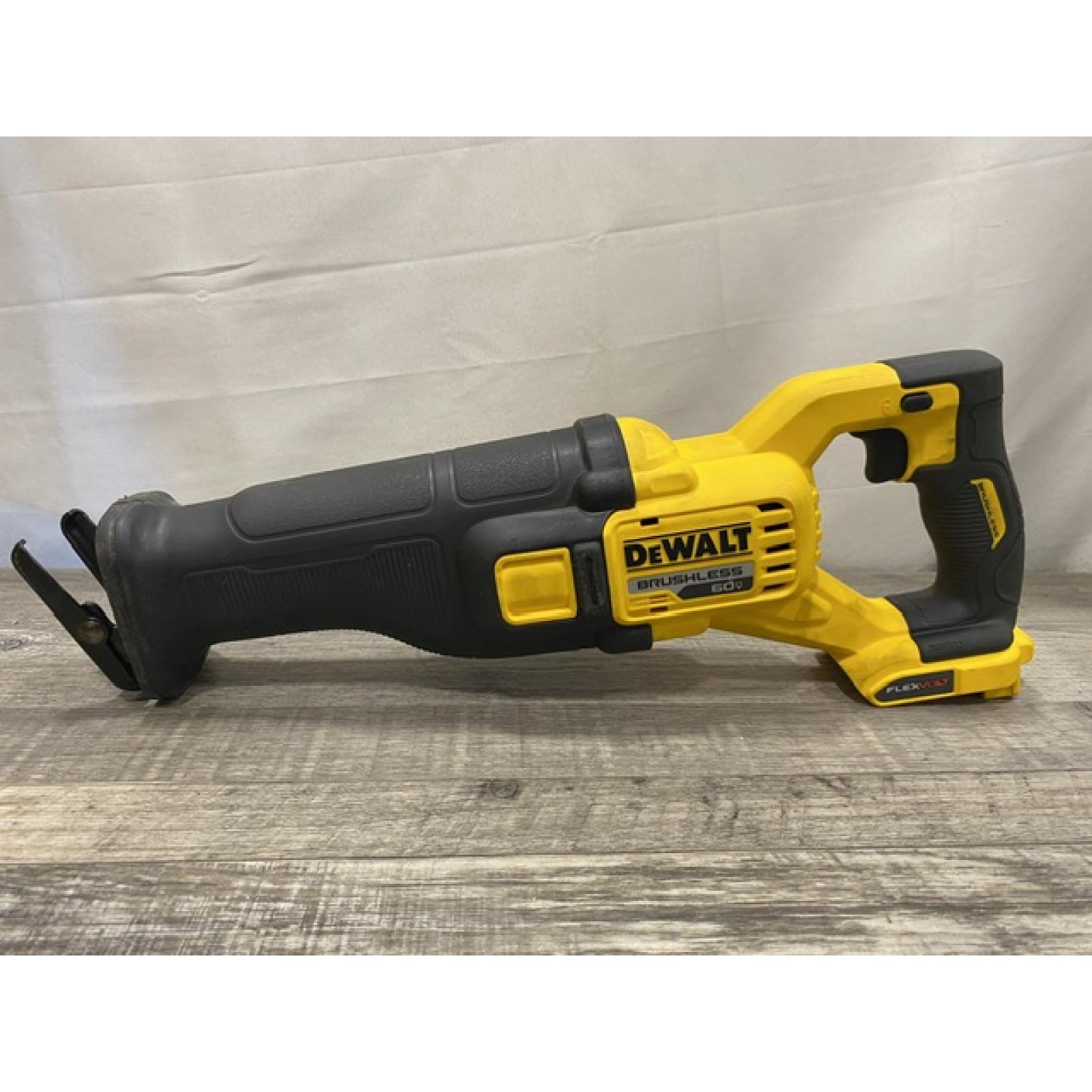 AS-IS DEWALT FLEXVOLT 60V MAX Cordless Brushless Reciprocating Saw (Tool Only)
