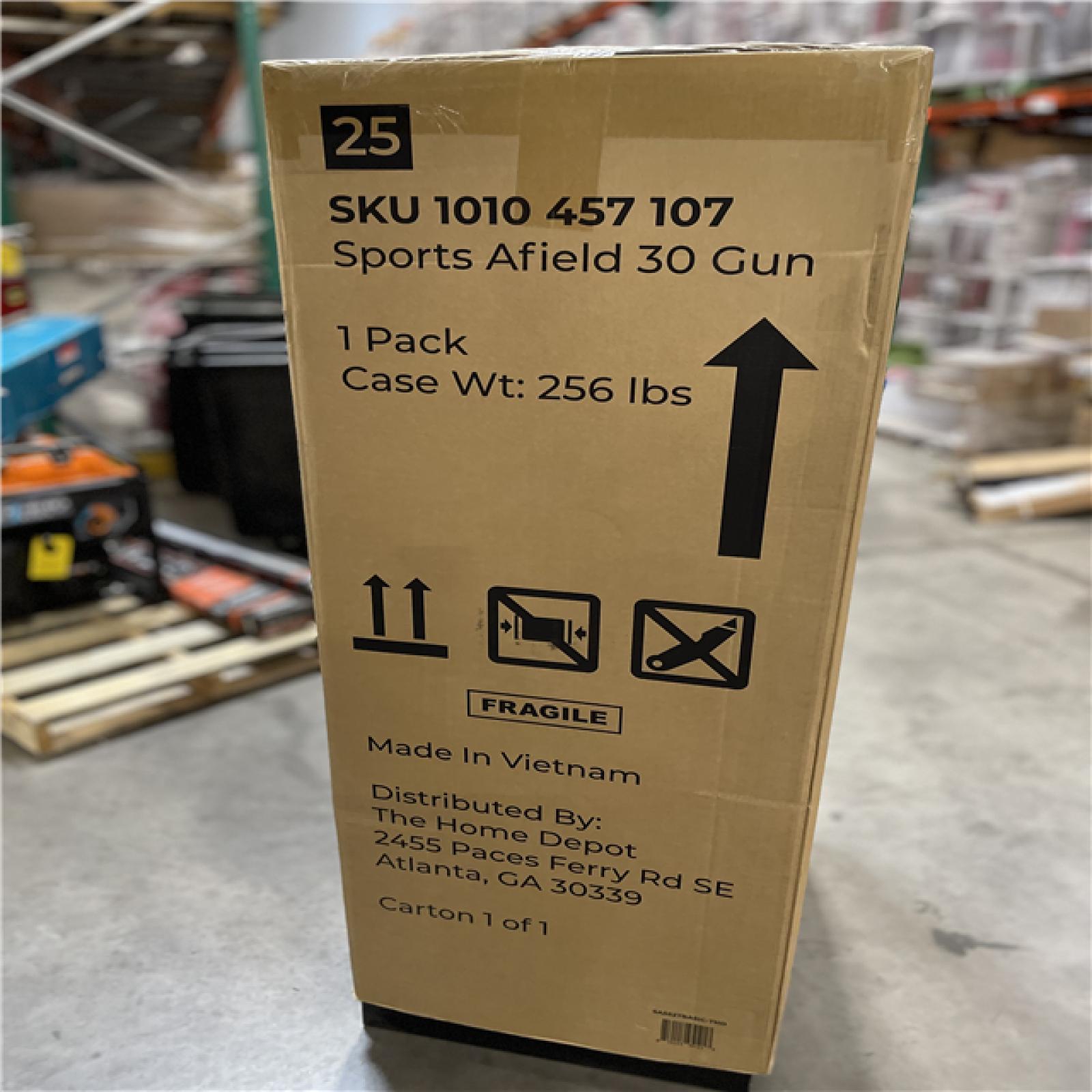 DALLAS LOCATION - Sports Afield 30-Gun Fireproof Electronic Lock Gun Safe  Black