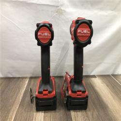 AS-IS Milwaukee FUEL 18V Lithium-Ion Brushless Cordless Hammer Drill and Impact Driver Combo Kit