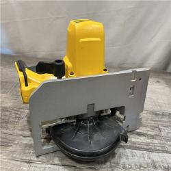AS-IS DEWALT 20-Volt MAX Lithium-Ion Cordless 6-1/2 in. Circular Saw (Tool-Only)