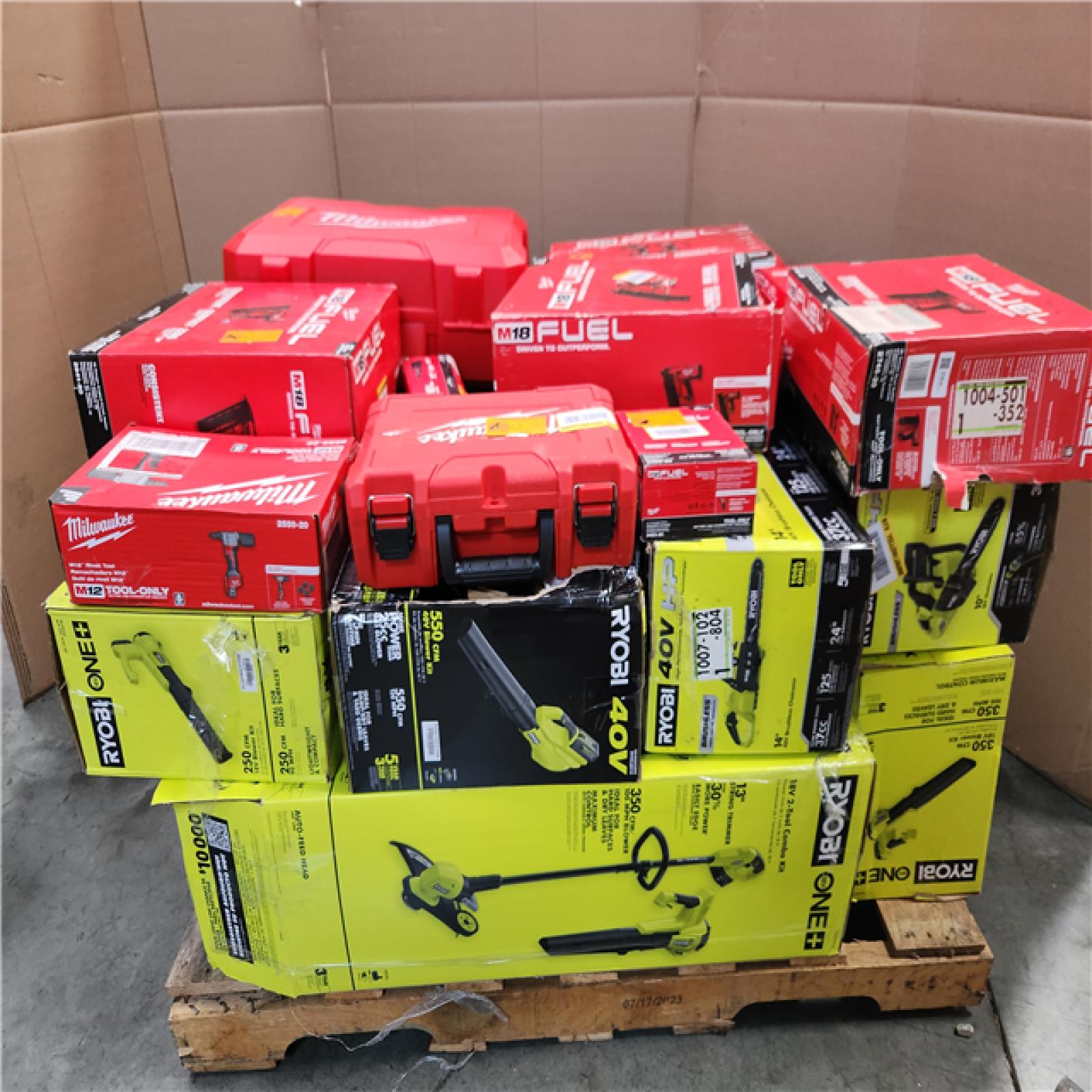 CALIFORNIA AS-IS TOOL PALLET