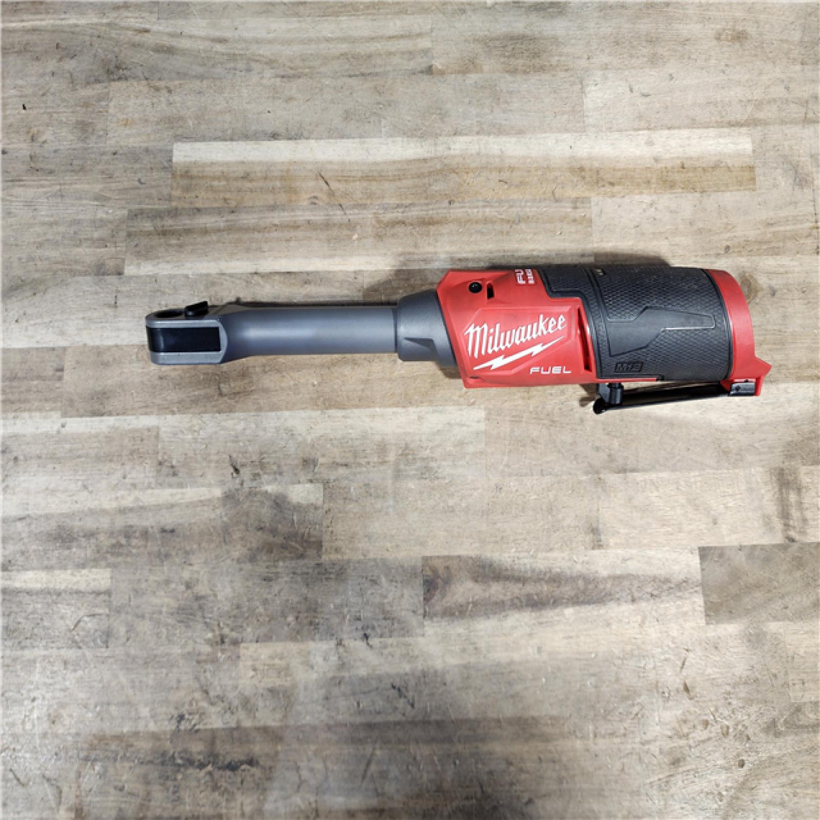 HOUSTON LOCATION - AS-IS Milwaukee M12 FUEL INSIDER Extended Reach Box Ratchet (TOOL ONLY)