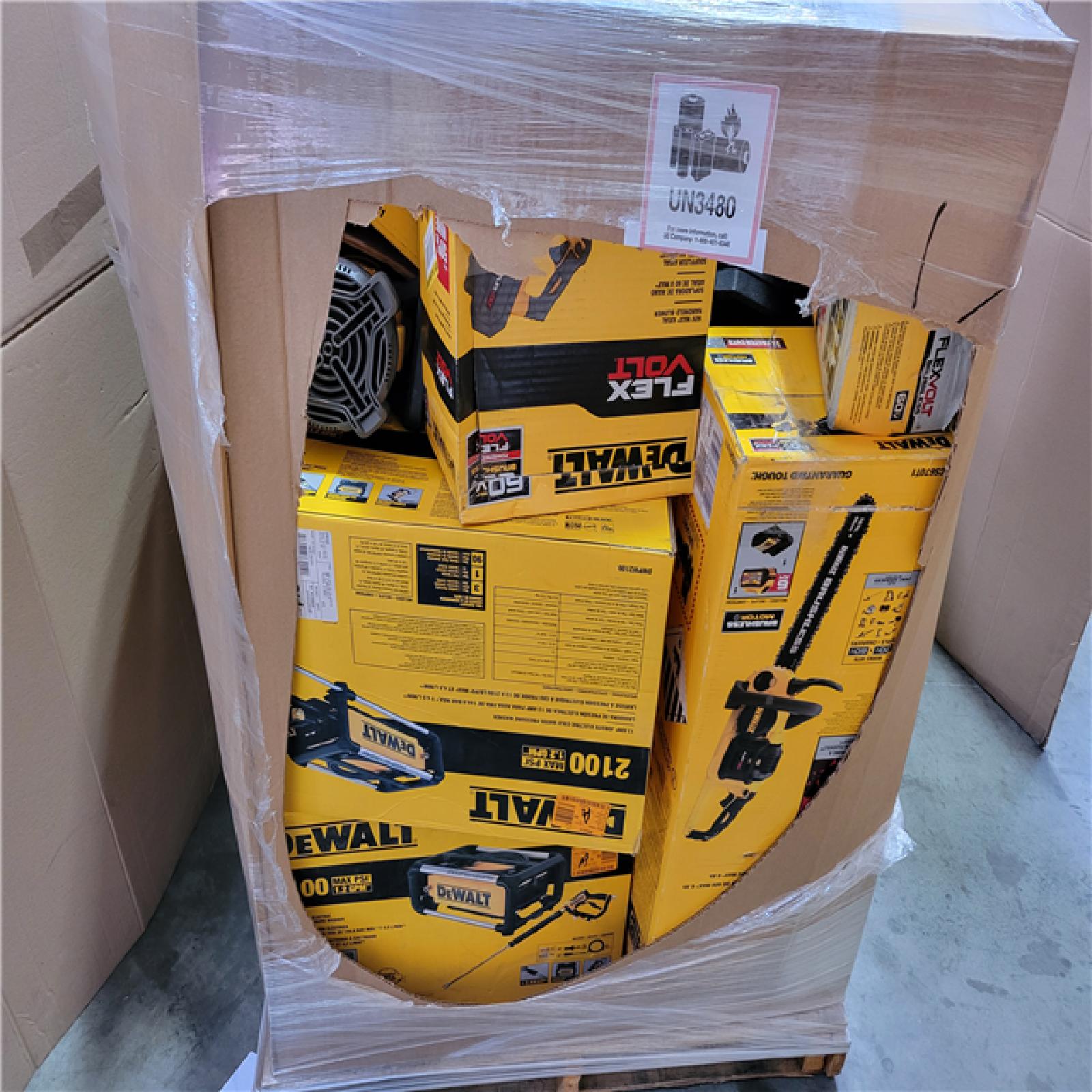 CALIFORNIA AS-IS TOOL PALLET