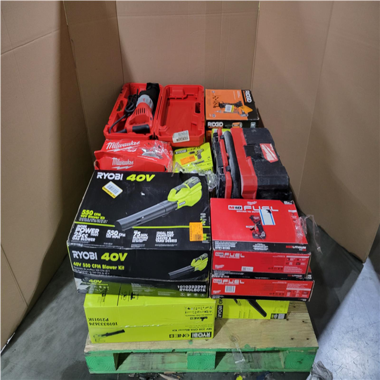 CALIFORNIA AS-IS TOOL PALLET
