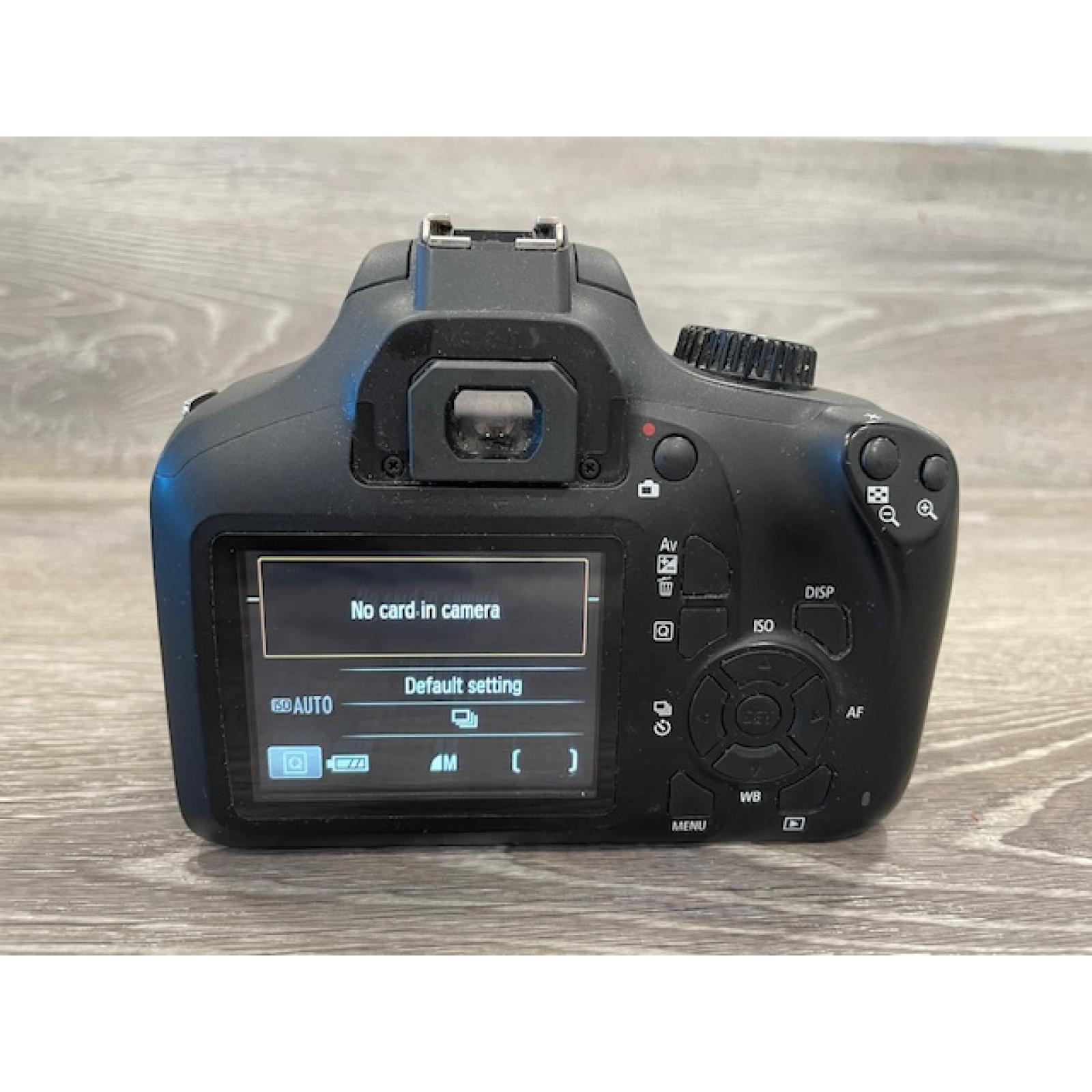 AS-IS Canon EOS 4000D DS126701 18MP Digital SLR Camera