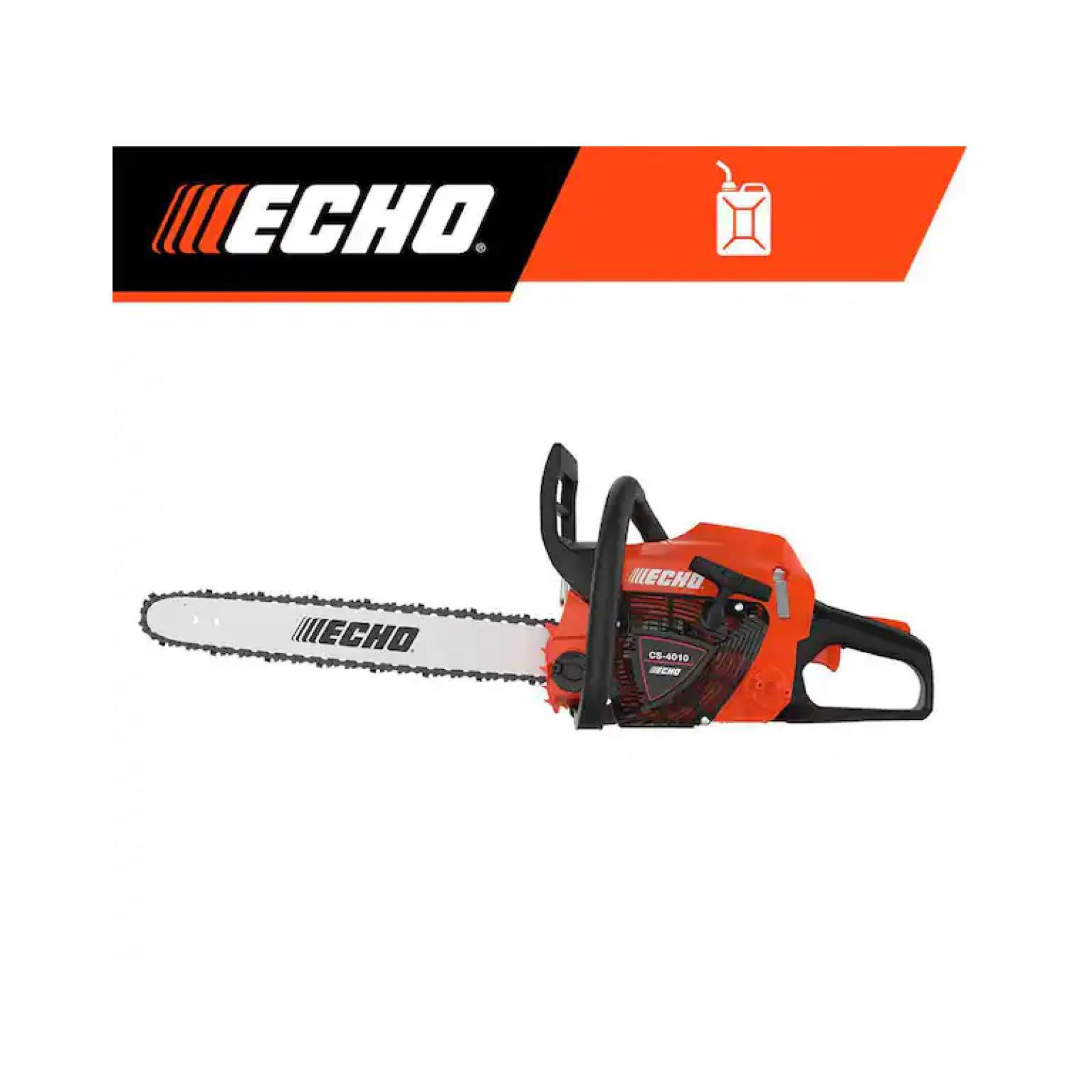 DALLAS LOCATION - NEW! ECHO 18 in. 41.6 cc 2-Stroke Gas Rear Handle Chainsaw PALLET-(8 UNITS)