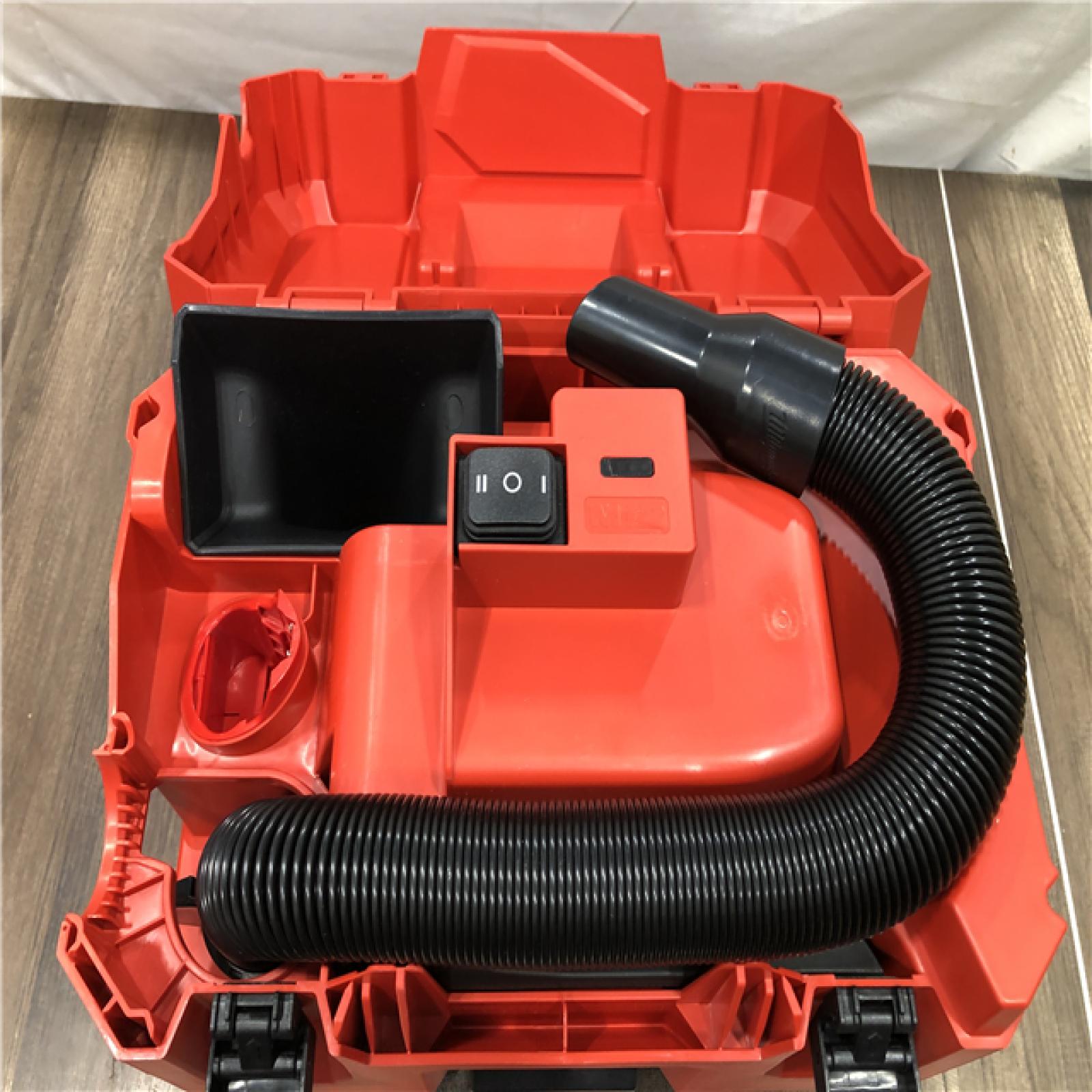 AS-IS Milwaukee FUEL 12-Volt Lithium-Ion Cordless 1.6 Gal. Wet/Dry Vacuum (Vacuum-Only)