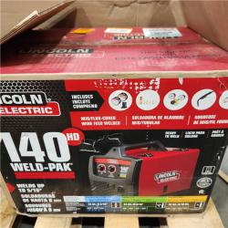 Dallas Location - As-Is Lincoln Electric Weld-Pak 140 Amp MIG