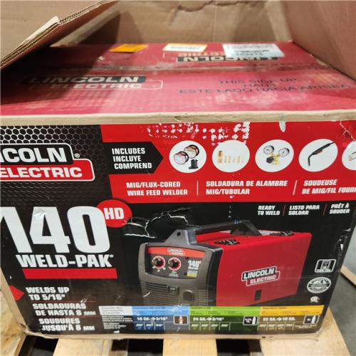 Dallas Location - As-Is Lincoln Electric Weld-Pak 140 Amp MIG